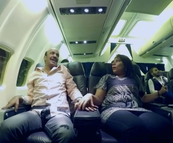 بالفيديو- أول حالة ولادة على طائرة "هبوط إضطراري"